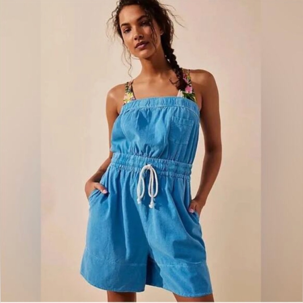 Free People Beach Akoi Romper size XL